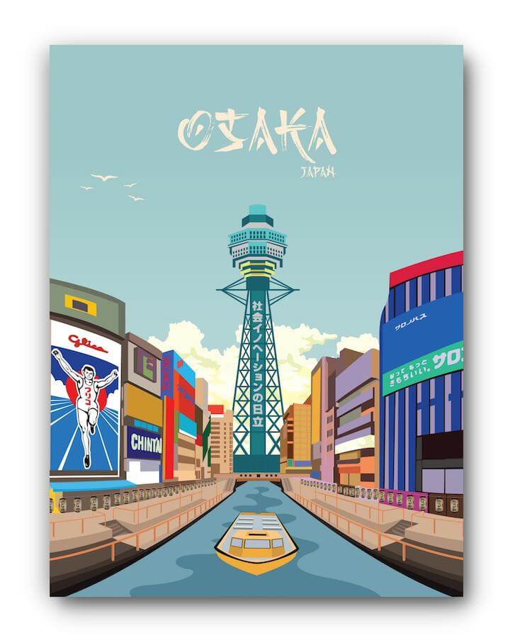 Dotonbori Osaka Print