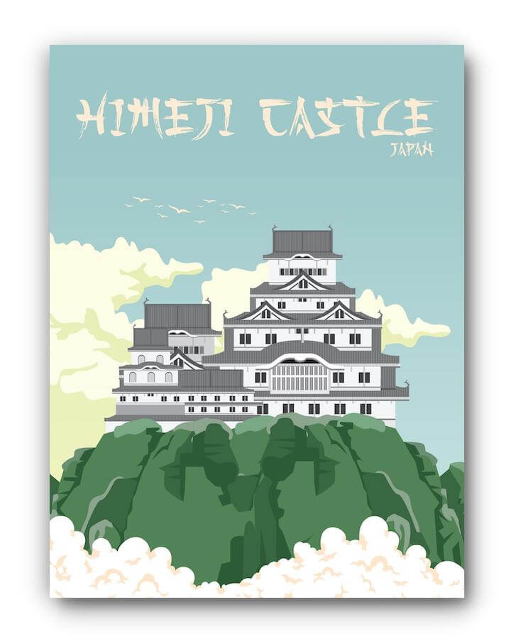 Himeji Castle Print