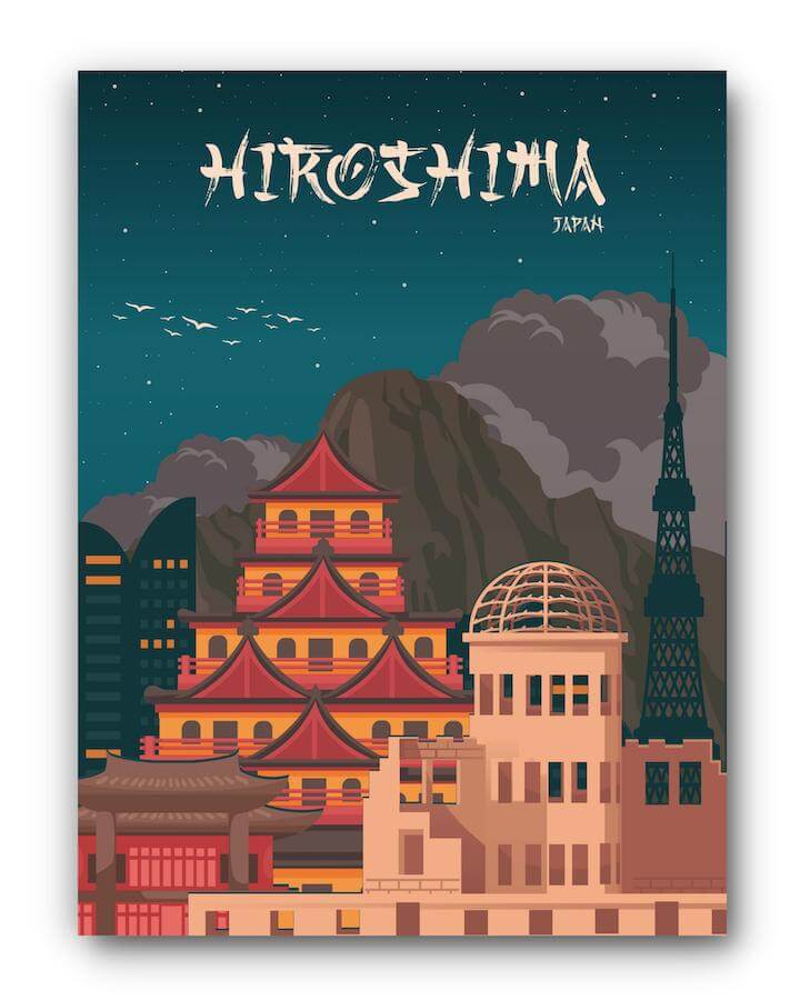 Hiroshima Print