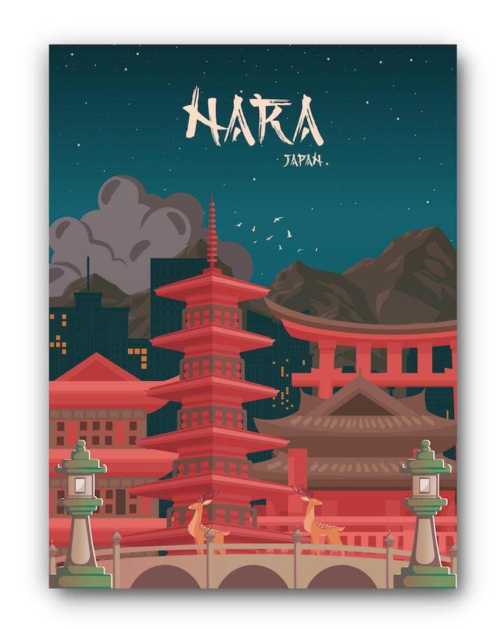 Nara Print