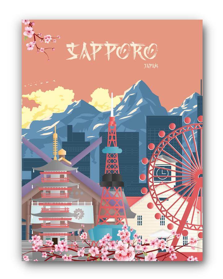 Sapporo Print